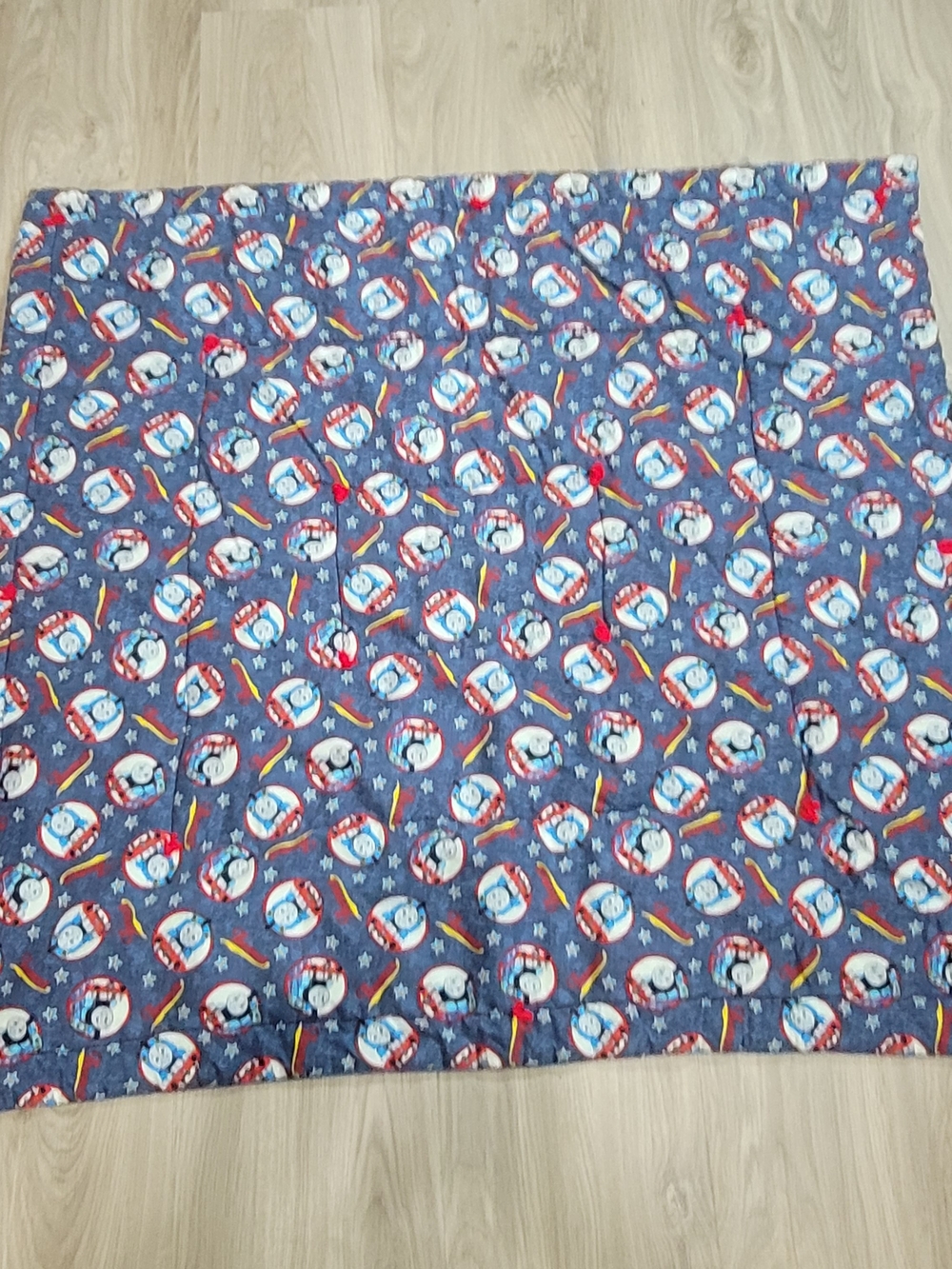 Handmade Thomas The Tank Quilted Blanket